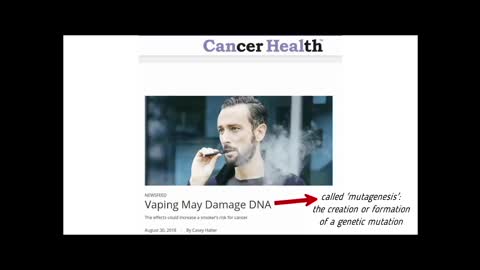 Danger of Electronic cigarettes and vaporizers