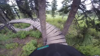 Double Black Downhill Doesn't End Well