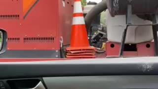 Ditch witch used for 5G installation