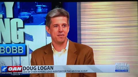 Doug Logan with Cyber Ninja On AZ Audit on OANN 10/16/2021