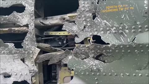 Su-25 Land After Being Hit By A MANPADS Missile