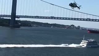 NYPD from the stern of RC Anthem of the Seas