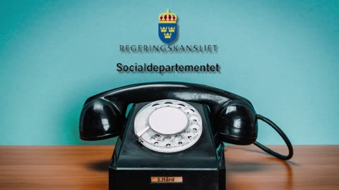 Socialdepartementets rättschef Lars Hedengran rings upp av SVERIGE GRANSKAS 2023-10-19