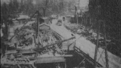 Excavation For New York's Subway In Union Square (1903 Original Black & White Film)