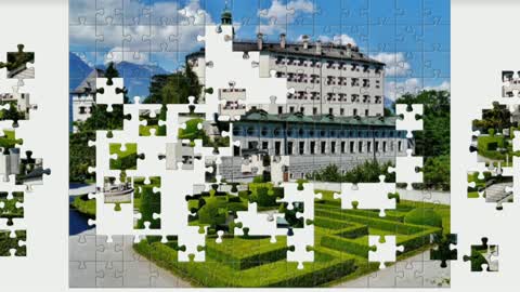 Puzzle. Ambras Castle. Austria.