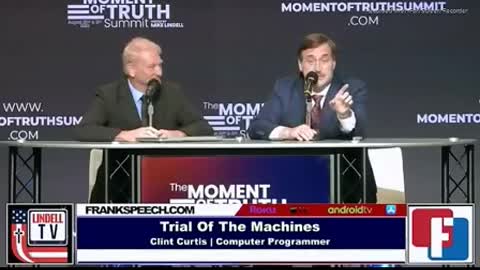 A VOTING MACHINE VOTE FRAUD PROGRAM ALGORITHM FORMULA WAS DESIGNED AND WRITTEN 22 YEARS AGO BY NOW WHISTLEBLOWER CLINT CURTIS - PROGRAMMER/ATTORNEY - EXPLAINS HOW AND WHY - 8/22/2022 - CLIP 12 minutes.