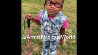 Sweet Little Girl Gives Inspirational Advice