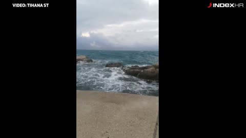 Olujno nevrijeme u Splitu