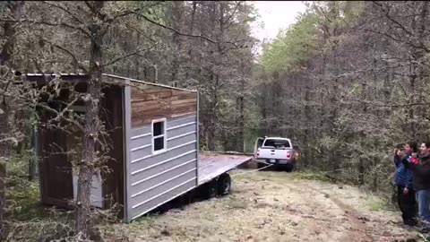 Tiny Cabin delivery