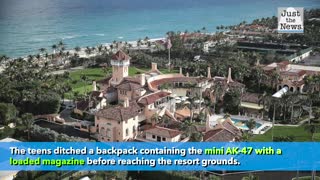 Armed teens arrested inside Trump's Mar-a-Lago