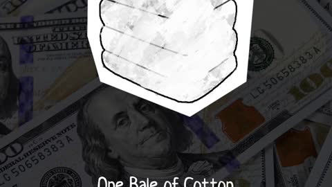 How much money can you print from one bale of cotton?