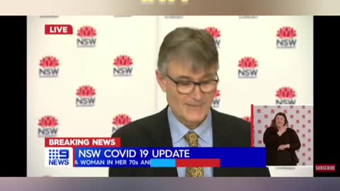 Australian Press Conferrence: "All but One in Hospital are Fully Vaccinated"