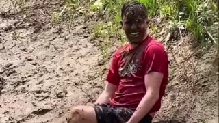 Leap Across Creek Finishes in Face Plant