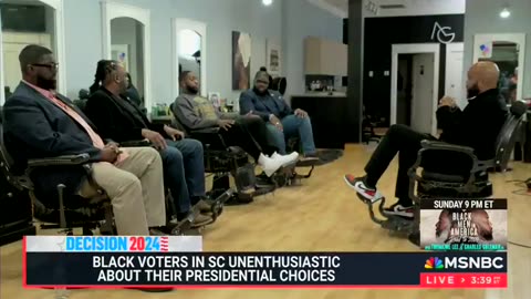 MSNBC's Trump v Biden Barbershop Talk Does NOT Go As Planned (VIDEO)