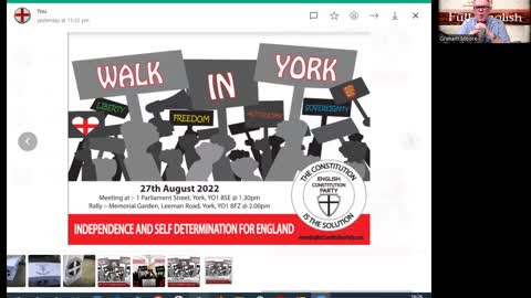 Walk In York 27th August 2022 1.30pm