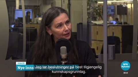 Bent Høie klarer ikke svare på spørsmålet (NRK)