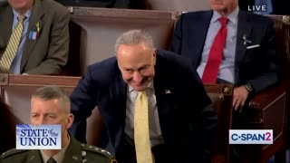 Chuck Schumer Applauds At The WRONG Time
