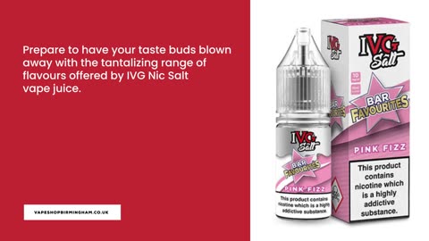 Understanding IVG Nic Salts: What You Need to Know