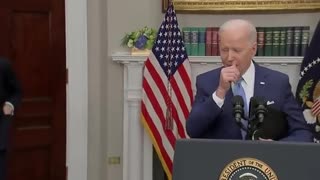 Joe Biden Hands Mask to Justice Breyer