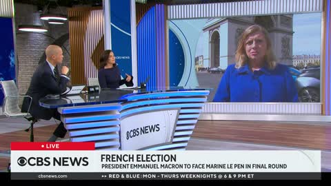 Incumbent Emmanuel Macron to face challenger Marine Le Pen in French presidential election