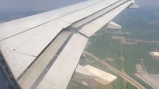 Plane Landing In Vegas