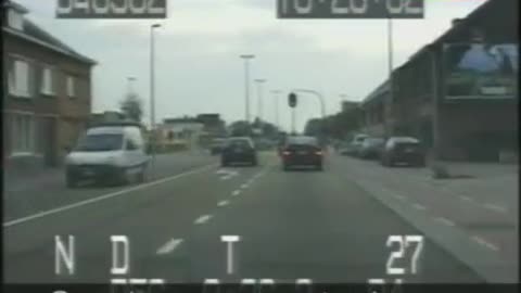 Police chasing Audi A3