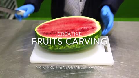 How to do Creative Fruit Carving