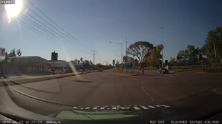 Cyclist's Lucky Day