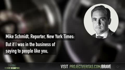 New York Time's Mike Schmidt tries to recruit Project Veritas journalist as a source for Ashley Biden's "Stupid F*ucking Diary"