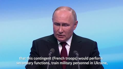 Putin minaccia la NATO di una "Terza Guerra Mondiale" VIDEO Putin ha risposto così alla domanda se sia possibile un conflitto su larga scala tra Russia e NATO alla domanda sull'invio delle truppe francesi NATO in Ucraina