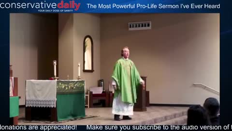 The Most Powerful Pro-Life Sermon I've Ever Heard