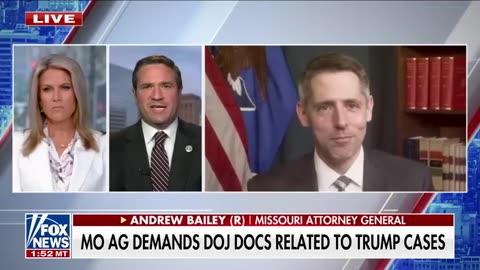 BOMBSHELL_ Missouri AG alleges connection between Biden WH and Trump prosecutions Gutfeld Fox News
