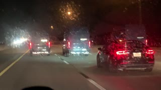 Amazon Drivers Block Traffic Interstate Traffic