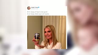 Ivanka Trump aviva la polémica al posar con una lata de frijoles de Goya