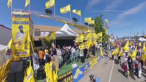 2024 Surrey BC Visakhi Nagar Kirtan (Khalistan)