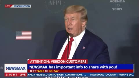 Trump: "We need to get political correctness and left-wing race and gender theories out of our military so that America can once again fight and win wars."