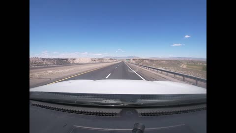 Los Lunas to Albuquerque on Interstate 25
