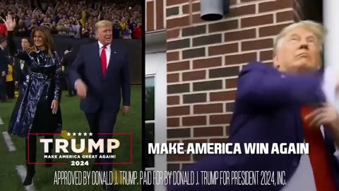WATCH: Trump Surprises Nikki Haley With Super Bowl-Themed Attack Ad