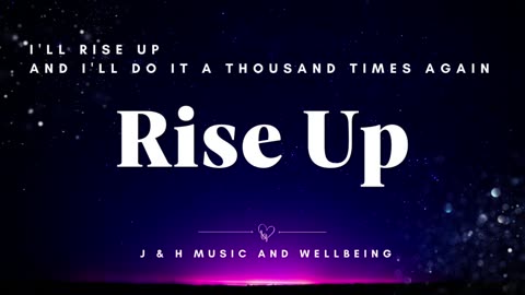 Rise Up by Andra Day (Renew Lyrics Version)