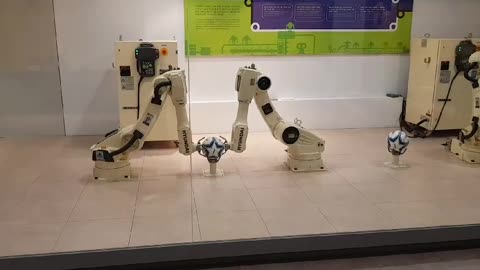 Industrial line robots have the soft touch.