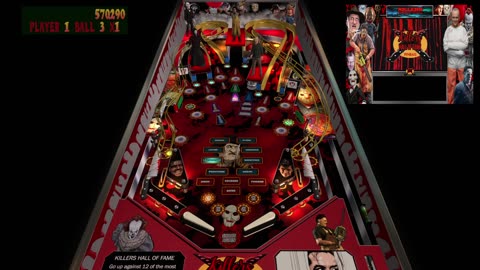 Killers Hall of Fame visual pinball / VPX game play
