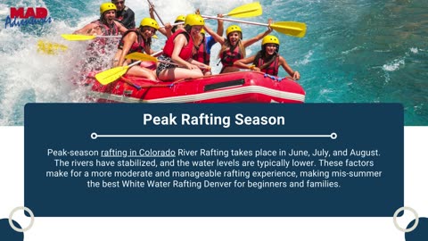 White Water Rafting Denver: Choosing the Best Season for Your Excursion