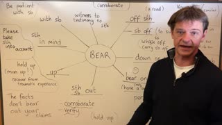 BEAR phrasal verbs