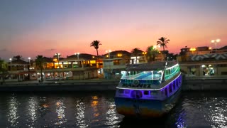 Nile Trip Celebrations In Lovely Sunset Egypt