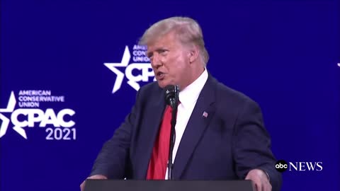 Trump delivers remarks at CPAC.