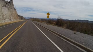 Riding the River Road 170 towards Terlingua