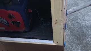 Generator box, prepping for catastrophe