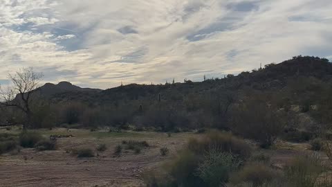 Arizona Desert Rainbow Sky Time-lapse