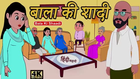 bala ki shadi|Hindi cartoon video| Moral stories Hindi kahaniya