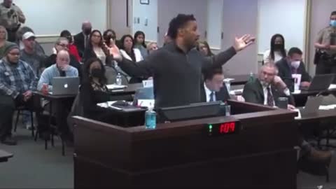 Black father gives best school board speech about CRT